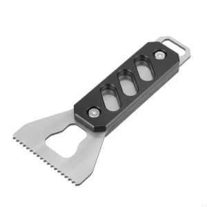 USECOAT Scraping Plate Glues Spreader Aluminum Ergonomic Handle Notched Applicator Multipurpose Glues Applicator Film Wallpapers