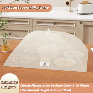 Food Cover Mesh Dish Cover Dustproof Vegetable Umbrella Tudung Saji 蓋菜罩防苍蝇 Outdoor Foldable Washable