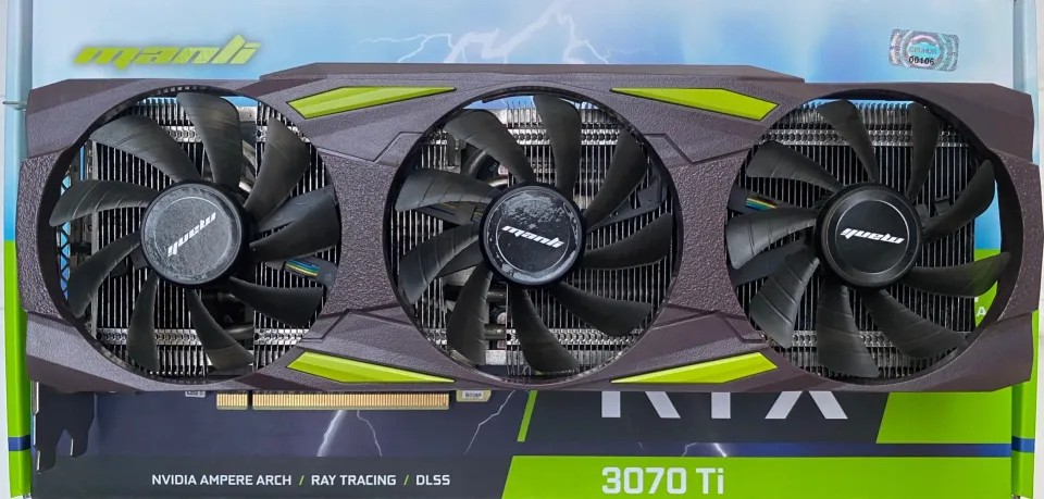 VGA (การ์ดจอ) MANLI GEFORCE RTX 3070 TI GALLARDO 8GB GDDR6X มือ