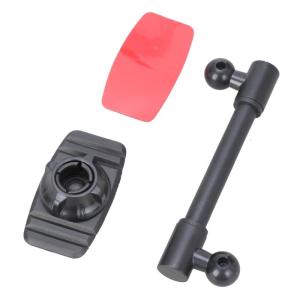 Universal 17mm Ball Head Car Phone Mount Adhesive Base Stable Smartphone Holder Easy to Use for Dashboard Windshield