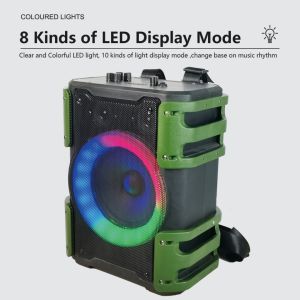 V2S PARTY BOX 1100 BLUETOOTH SPEAKER WITH WIRELESS MICROPHONE