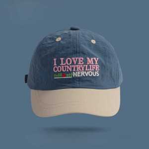 PLUMID - Topi baseball cap wanita visor pendek premium topi bisbol twotone TP 157