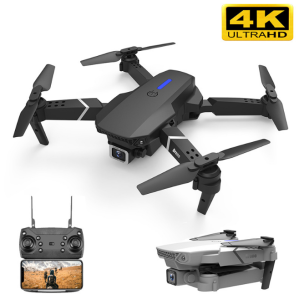 Mini SIze Aircraf E525 WIFI FPV Drone With Wide Angle HD 4K 1080P Camera (FAST DELIVERY)