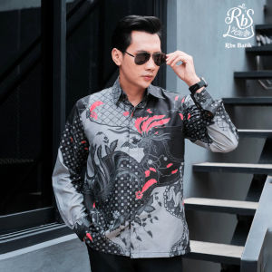 RBS Batik - Batik Regularfit Lapis Furing Premium Kemeja Sanjaya Lengan Panjang