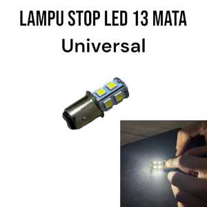 Lampu Stop LED Model 13 Mata Bohlam Stop Belakang Universal di Semua Motor