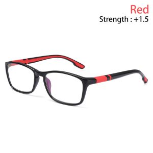 CHENJIE Strength+1.0 To 4.0 Computer UV Protect Ultra Light Resin Lens Flexible Eyeglasses Presbyopia Eyewear Reading Glasses