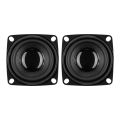 Aiyima 2 ชิ้นซับวูฟเฟอร์ไฮไฟ 2 นิ้ว 4Ohm 5 วัตต์ลำโพงเต็มรูปแบบมินิลำโพงวูฟเฟอร์ DIY เสียงลำโพงซับวูฟเฟอร์. 