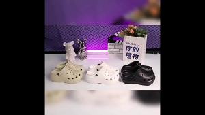 WomenS Cross Clog Shoes Thick-Soled Clog Shoes WomenS Light-Wheel Clog Shoes