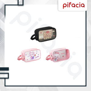 Tas Pouch Lucu Kosmetik Travel Healing Tempat Make Up Sabun Peralatan Mandi Waterproof Tebal