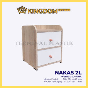 LEMARI KINGDOM MEJA NAKAS 2 LACI