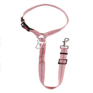 DGFDF Anti-shock Pet Car Seat Belt Reflective Adjustable Dog Harness Leash Practical with Clip Dog BackSeat Safety Belt Kitten