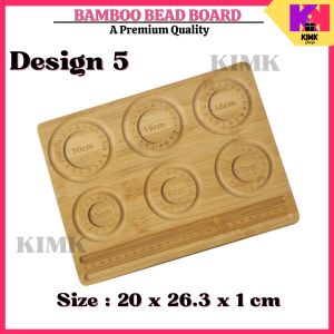 [KIMK] Premium Bead Board Design Gelang Crystal Beads Bracelet DIY Kit Jewellery Set Freshwater Pearl Necklace For Women
