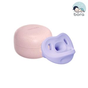 Ti giả Moyuum silicon Hàn Quốc cao cấp nguyên khối siêu mềm cho bé [Tặng kèm hộp đựng]