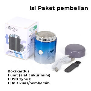 homeneeds Alat Cukur Kumis Jenggot Elektrik/ Mesin Cukur Jenggot Kumis Portable GM-017