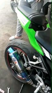 Knalpot Racing CLD C7 & Bonus Braket Klam dan Perr