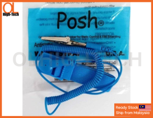 O&L HighTech - POSH wrist strap / Posh Anti Static ESD Wrist Strap Blue Color