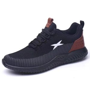 Kasut Keselamatan Safety Shoes Sport Lelaki Steel Toe Cap Anti Smash & Steel Mid Sole Anti Piercing