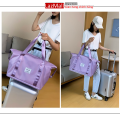Túi Xách Du Lịch Đa Năng, Túi Du Lịch Nam, Nữ 2 Tầng, Gấp Gọn, Chống Thấm, Đựng Quần Áo, đồ mỹ phẩm có ngăn để giày. 