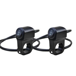 Motorcycle Domino Mini Driving Light Led Light 3 Way Switch Clamp Switch ON OFF ON Switch