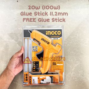 Glue Gun 100w INGCO Listrik GG148 Mesin Lem Tembak Lilin Bakar Panas Cair