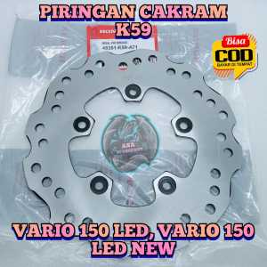 PIRINGAN CAKRAM DEPAN K59 HONDA VARIO 150 LED  VARIO 150 LED NEW KUALITAS ASLI ORIGINAL
