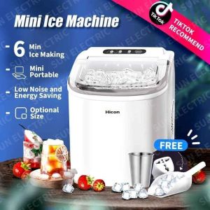 XIAOMI Ice Maker Machine Mesin Ais Batu Ice Cube Maker Making Ais Ice Making Machine Portable 制冰机 Pembuat ais batu