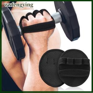 wxfengying Cặp bảo vệ lòng bàn tay tập thể dục phòng tập thể dục Găng tay nửa ngón tay cử tạ lòng bàn tay quả tạ Grip Pads cử tạ đào tạo Găng tay phòng tập thể dục Workout