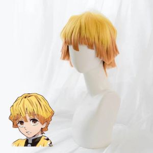 Demon Slayer Wigs Kochou/Kanao/Nezuko/Tanjiro Anime Kimetsu No Yaiba Cosplay Wig Cosplay Party props