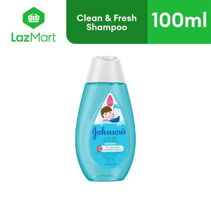 Johnson's Active Kids Clean Fresh Shampoo 100ml Lazada PH
