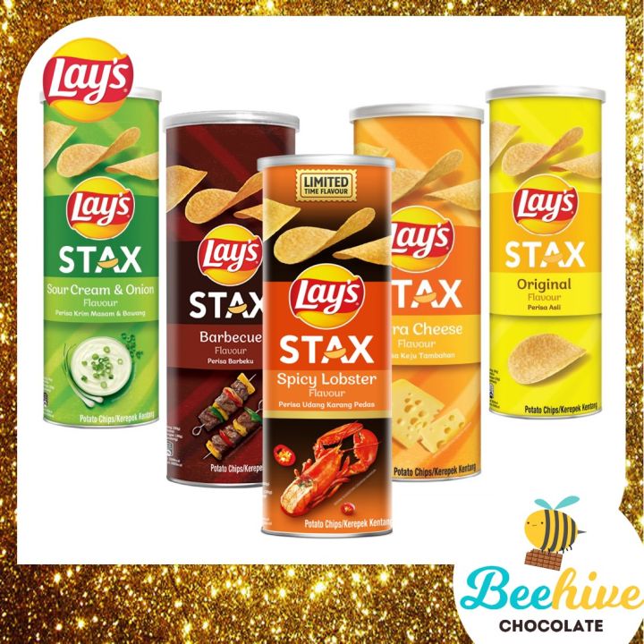 Lays Stax Potato Chips 135g Lazada