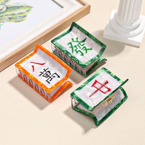 TIMIA กรดอะซิติก กิ๊ปติดผมนางไพ่นกกระจอก การ์ตูนลายการ์ตูน รูปทรงเรขาคณิต คลิปผมสี่เหลี่ยม น่ารักน่ารักๆ อุปกรณ์เสริมผม คลิปปลาฉลาม สาวๆ