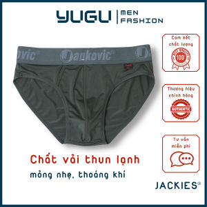 Quần lót nam thun lạnh cao cấp JKV5811  quần sịp nam tam giác cạp cao chính hãng Việt Nam  quần xì nam sịp nam  5 size 40 - 85kg chuẩn phom  YUGU