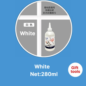 🇸🇬【SG stock】Grout filler cleaner tile reform 280ml Grouting Fix Waterproof floor patching agent Tile Ultimate Cleaning Stain Removal grout filler for tile reform / tile gap filling / Patching / Waterproofing / Sealant