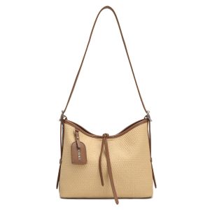 Túi Tote thời trang Sea Choice SC221 họa tiết dệt đeo vai cho nữ túi đeo nách tiện dụng và đa năng túi đeo chéo đi làm bằng da PU
