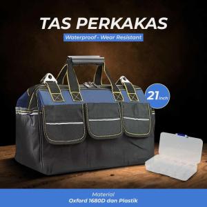 Radja Sport Tas Perkakas Teknisi Tukang Listrik Jumbo Storage Tool Bag Waterproof Wear Resistant