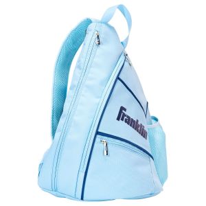 Franklin Official US Open Pickleball Sling Bag – Lightweight Court Carry Bag with Built-in Fence Hook 6 Paddle Capacity