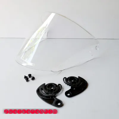 Kaca Helm / Visor Helm NHK R6 Flat Datar Free Rachet Dan Baut