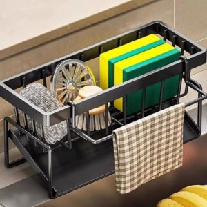 [HCM] Kệ Nhà Bếp Kệ Nhà Tắm Giá Treo Đồ Đa Năng Kèm Miếng Dán-CA666