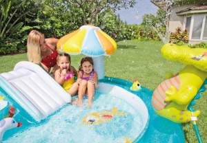 ♥♥♥ (𝐒𝐆 𝐒𝐞𝐥𝐥𝐞𝐫) BabySPA Water Play Center Alligator Children Pool