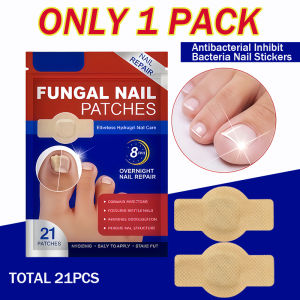 Fungal Nail Patches for Toenails 21PCS Nail Health Care Patches Overnight Toe Nail Treatments for Damaged Nails Foot Nails