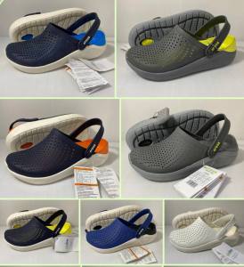 รองเท้าแตะ crocs LiteRide สำหรับผู้หญิง ใส่นิ่มเบาสบายเท้าสีตรงปกส่งเร็ว2-4ถึงลูกค้า