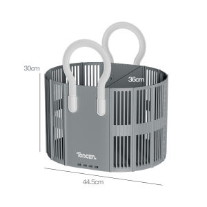 Tầm Nhìn Giỏ đựng quần áo có thể gấp lại được giỏ giặt gấp gọn Quần áo cầm tay Giỏ Với Xử Lý Phòng Tắm Đồ Lặt Vặt Lưu Trữ Giỏ quần áo bẩn giá lưu trữ