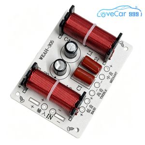High-Quality 3 Way Speaker Crossover Circuit for Audio Equipment Treble Midrange Bass Divider Kit
