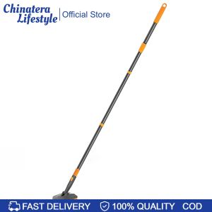 Tile Tub Scrubber Brush with Long Handle Floor Scrubbing Brush Detachable for Home Kitchen Bathroom Garage Decking Patio