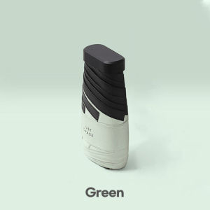 Pocket Flat Mini Umbrella Girls Portable Six Folding Umbrella Rain Women Black Coating Parasol Travel Sun UV Umbrellas Colorful