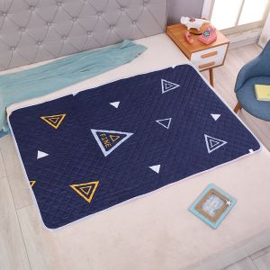 Thick Elderly Urine Mat Baby Washable Waterproof Mat Reusable Incontinence Organic Cotton Underpad Absorbent Anti Wet Bed Pad