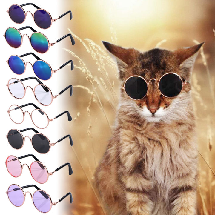 Calistouk Cute Funny Fashion Cat Dog Sunglasses Pet Cool
