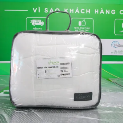 Topper Everon- Tấm trải tăng tiện nghi- Tấm trải làm mềm nệm. -Độ dày ( 5cm-7cm).