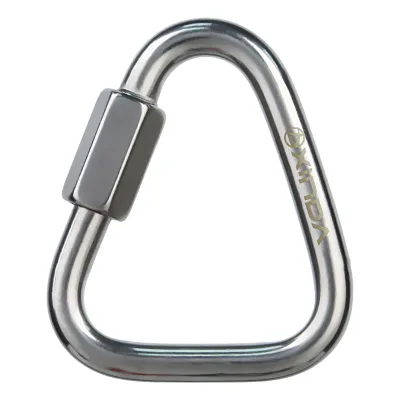 Xinda Tam Giác móc cài nhanh Đa Chức Năng Lớn Kéo Mini Chống Gỉ Chịu Mài Mòn chịu lực cao 304 Thép Không Gỉ công việc trên cao Ngoài Trời móc khóa leo núi dụng cụ leo núi Phổ An Toàn Carabiner
