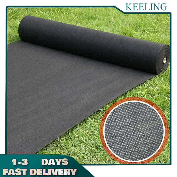 50/200M Garden Weed Barrier Fabric Heavy Duty Weed Barrier Landscape ...